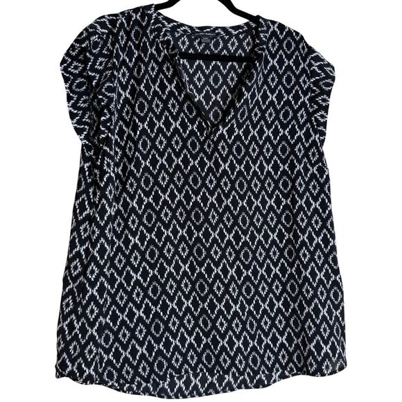 Hilary Radley Blouse Top Women XL Art To Wear Lagenlook Neutral Minimalistic - Picture 1 of 9